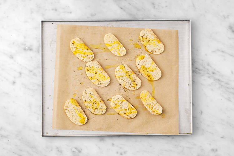 Enfourner la ciabatta