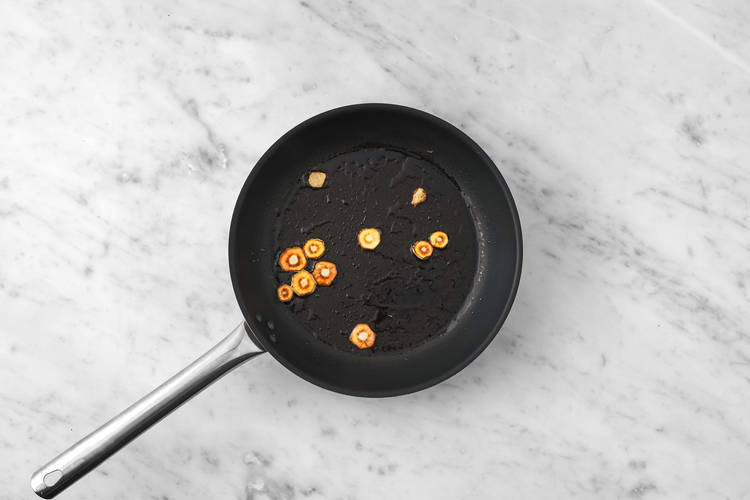 Poêler le topinambour