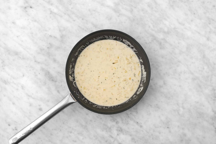 Cook Bacon and Make sauce