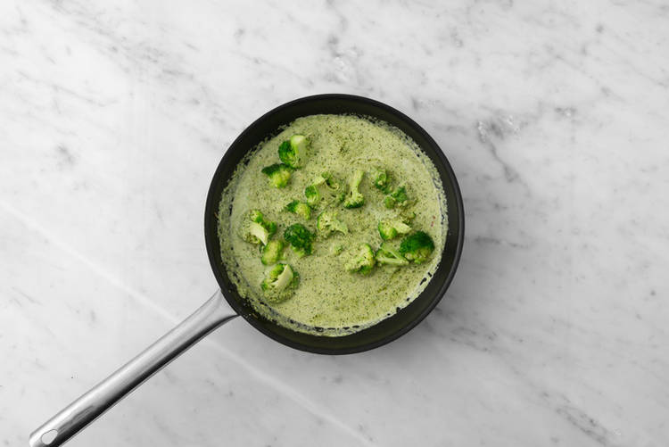 Préparer la garniture