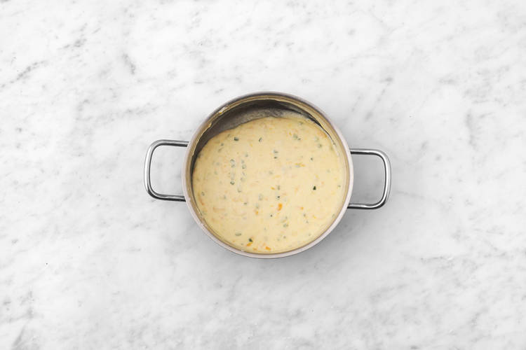 Finish jalapeño queso