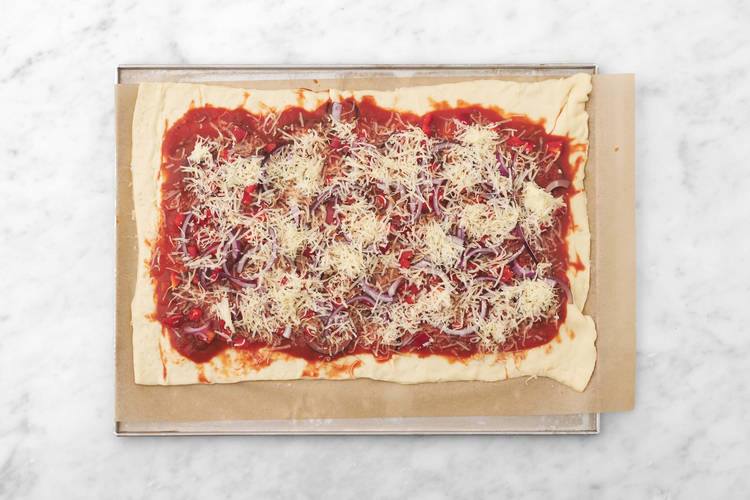 Pizza bakken