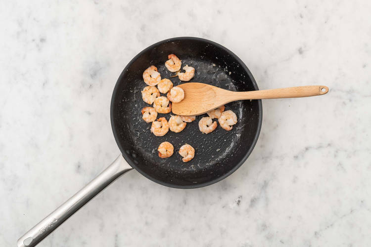 Stir-fry the noodles