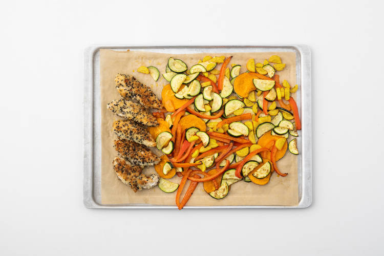 Kipfilet bakken