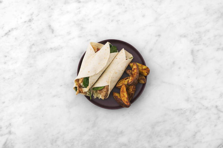 Cuire l'émincé protéiné à base de plantes