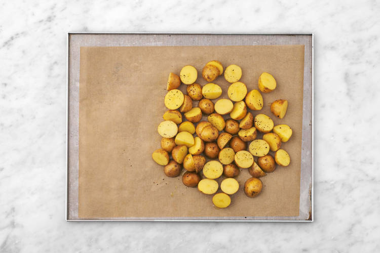 Kartoffeln vorbereiten