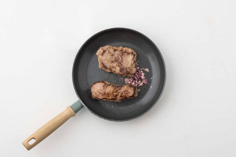 Steak bakken