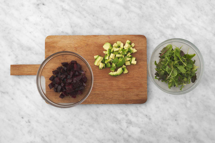 Förbered grönsaker