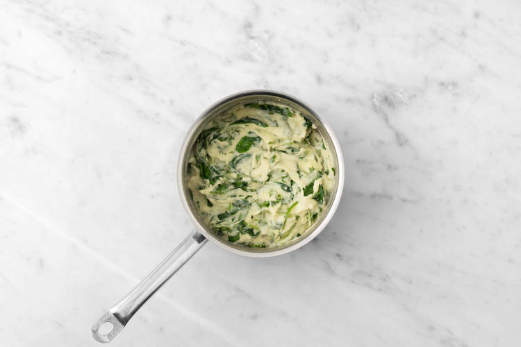 Terminer les pommes de terre