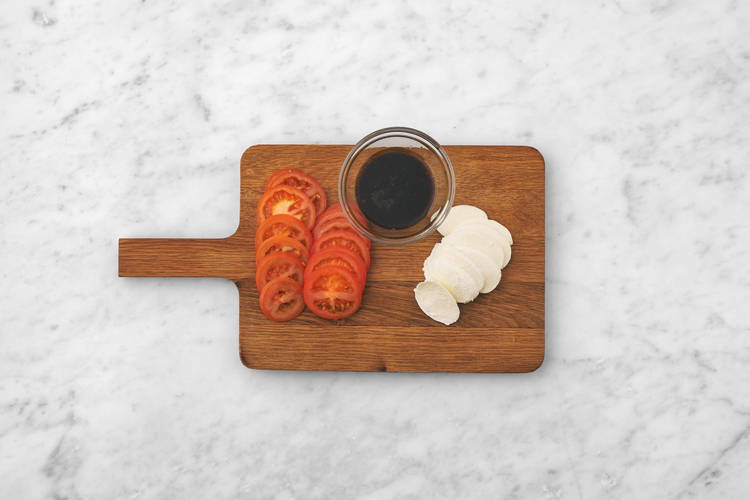 Forbered capresesalat