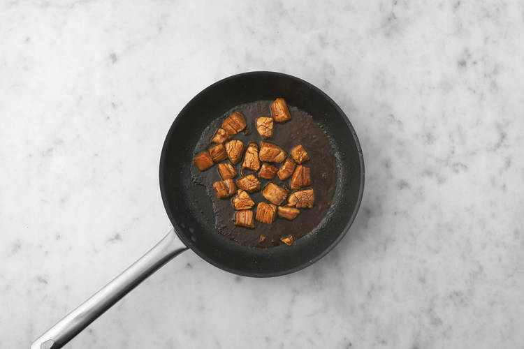 Fry the pork