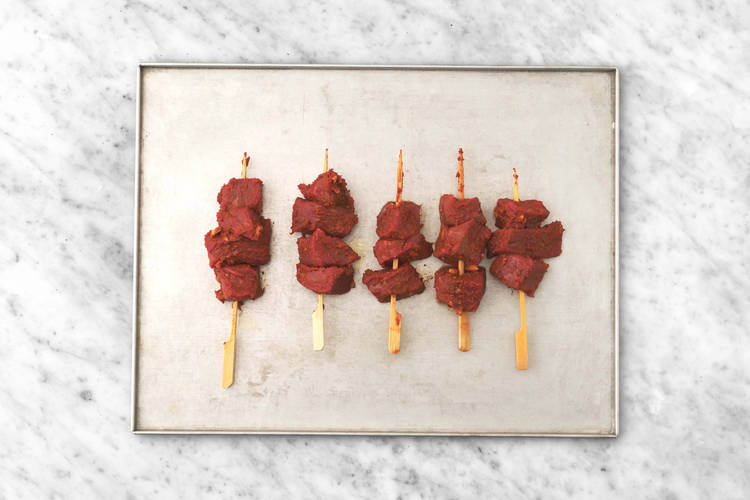 Bake the Skewers