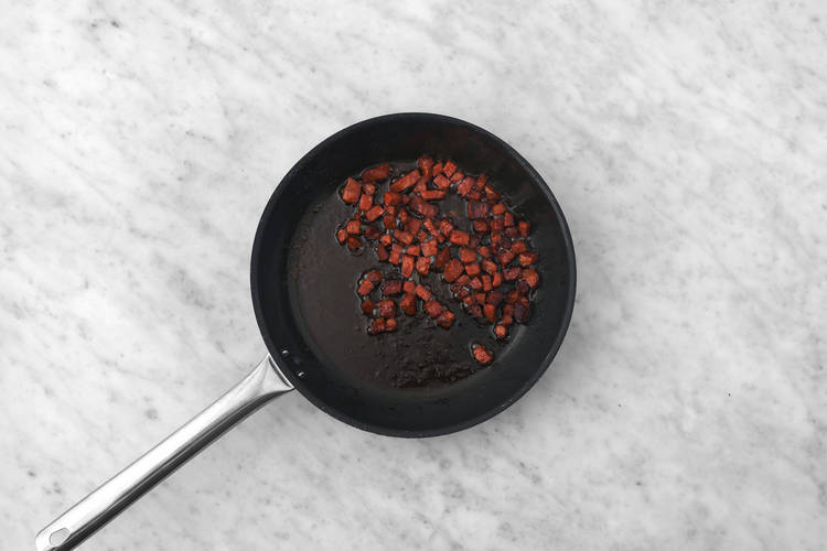 Fry the Chorizo
