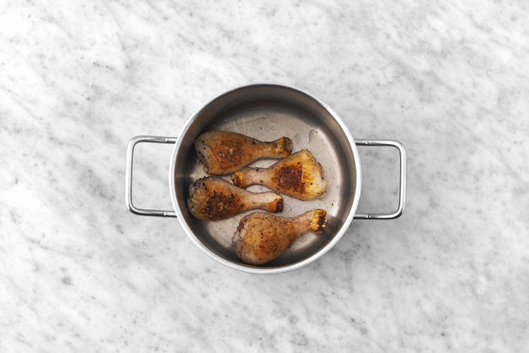 Cocina el pollo