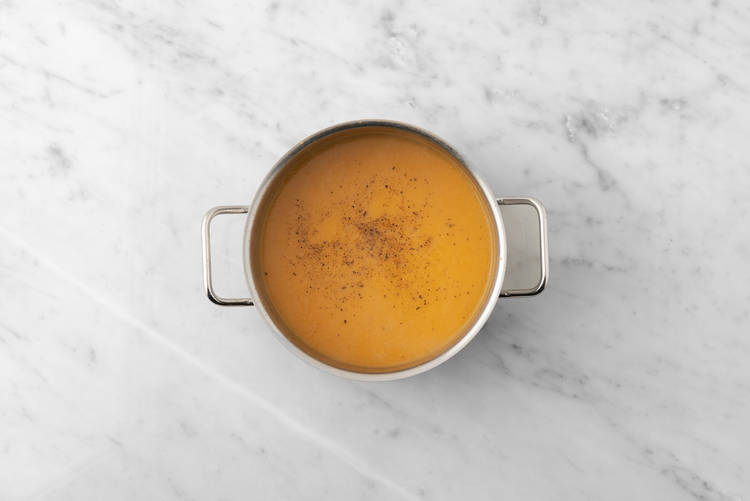 Finish the soup