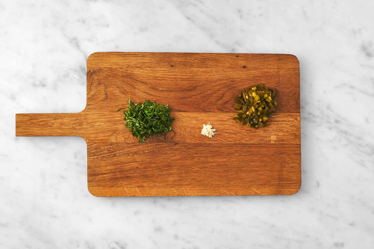 Forbered grøntsager