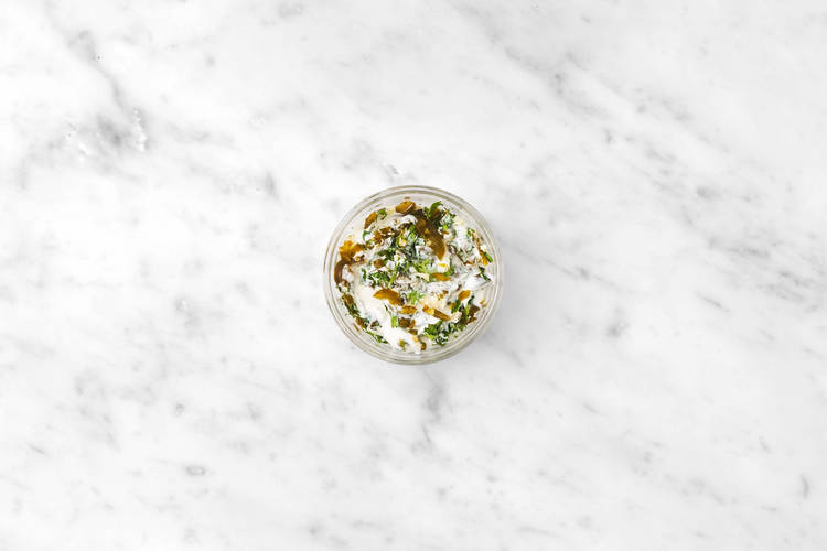 Lav aji verde-dressing