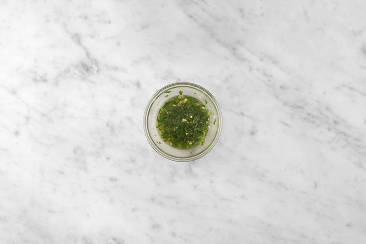 Lav persilledressing