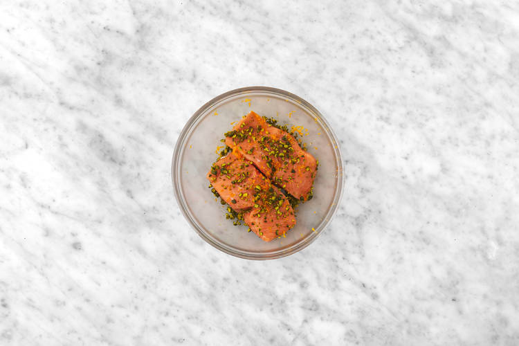 Cuocere il salmone