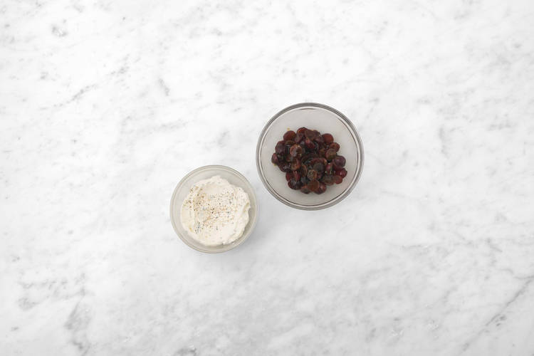 Make goat cheese spread