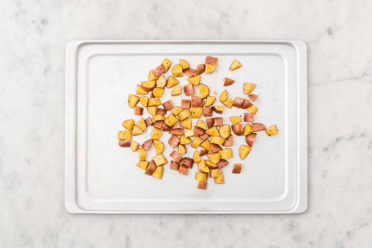 Commencer les pommes de terre