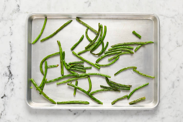 Prep & Roast Green Beans