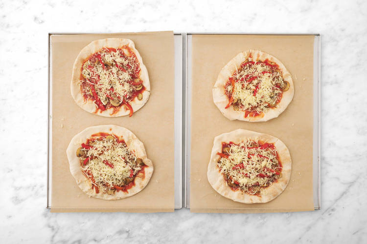 Pizza bakken