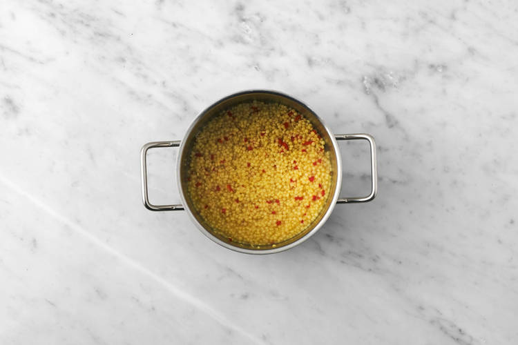 Cuire le couscous perlé