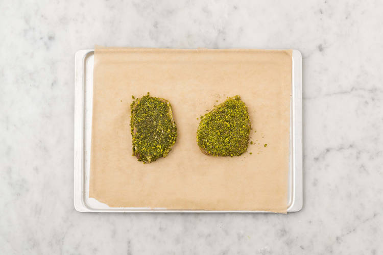 Varkensoester bereiden