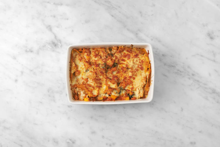 Grädda lasagne