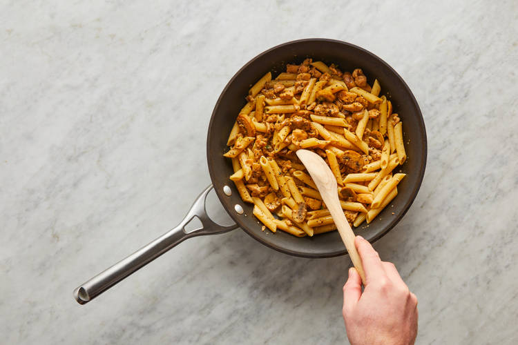 COOK CHICKEN & MAKE SAUCE