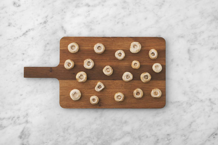 Préparer les champignons