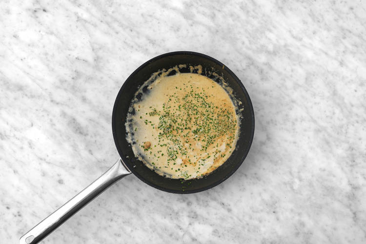 Make your Chive Sauce