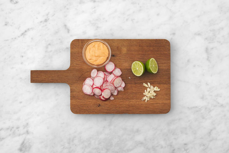 Forbered grøntsager