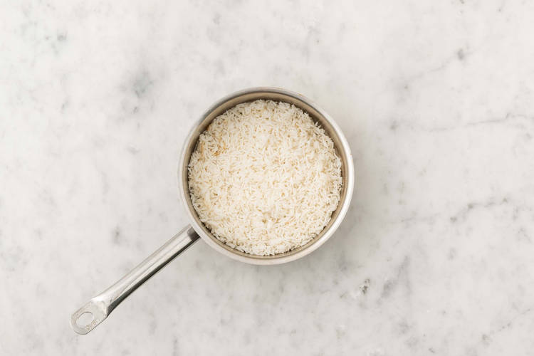 Boil the rice