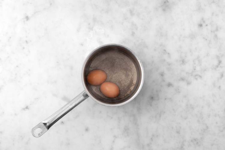 Boil the egg