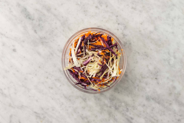 Préparer la salade