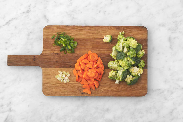 Légumes à la chaîne