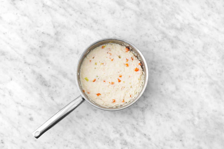 Le riz passe à la casserole 