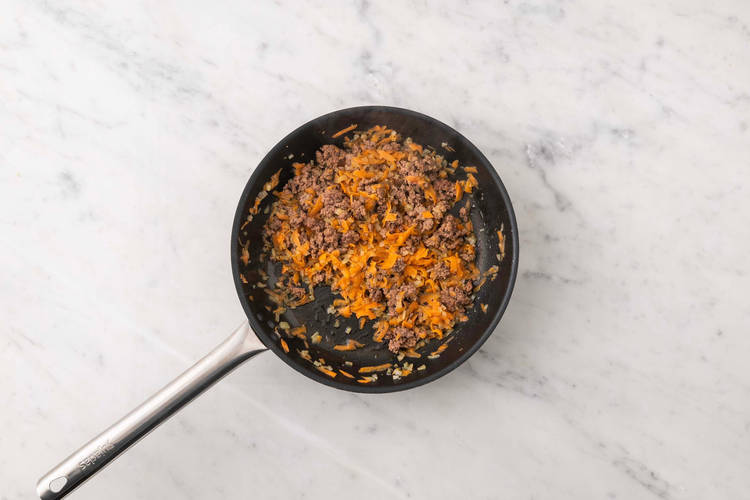 Hackfleisch anbraten