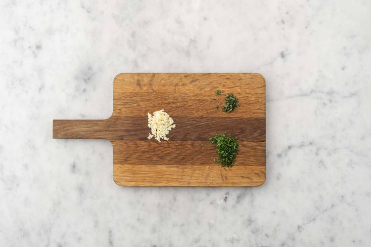 Prep and cook chicken