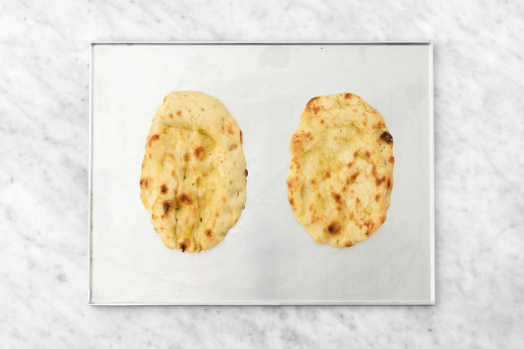 Toast naan