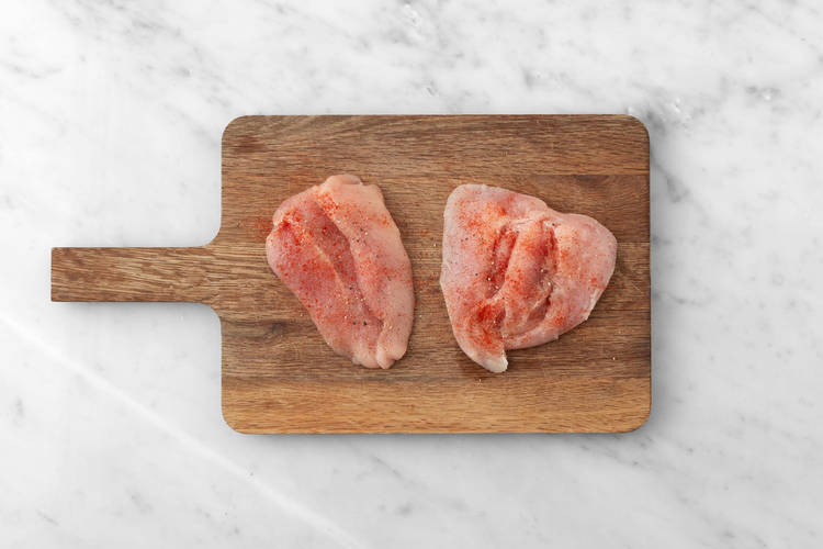 Poulet vorbereiten