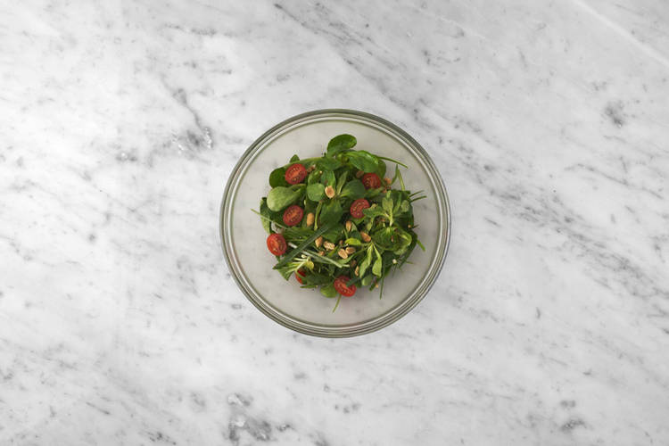 Prepara la ensalada