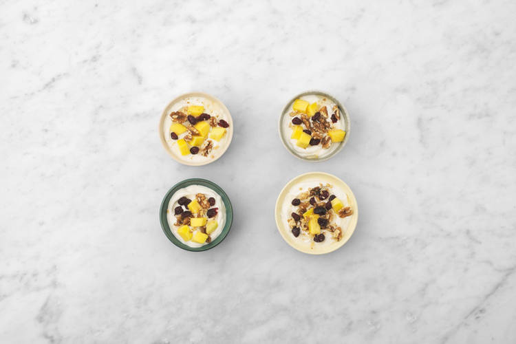 Yoghurtbowls maken