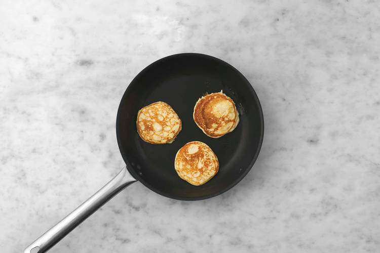 Cuire les pancakes