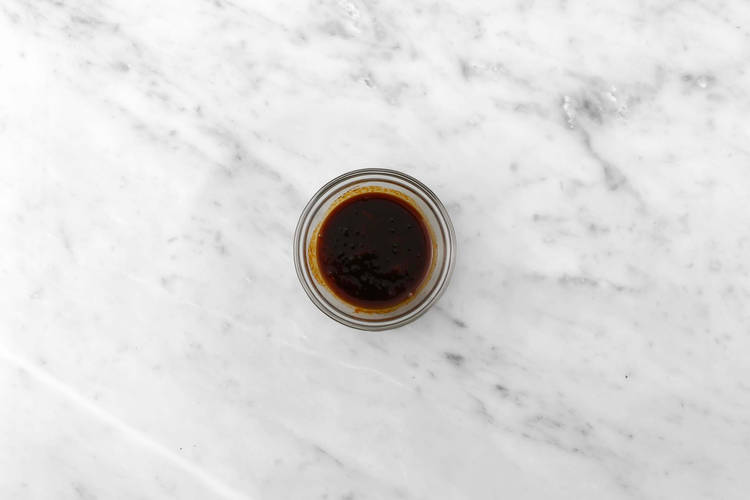 Mix your BBQ Glaze
