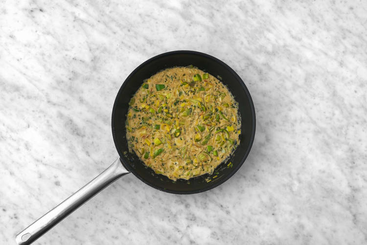 Make your Leek and Chive Sauce