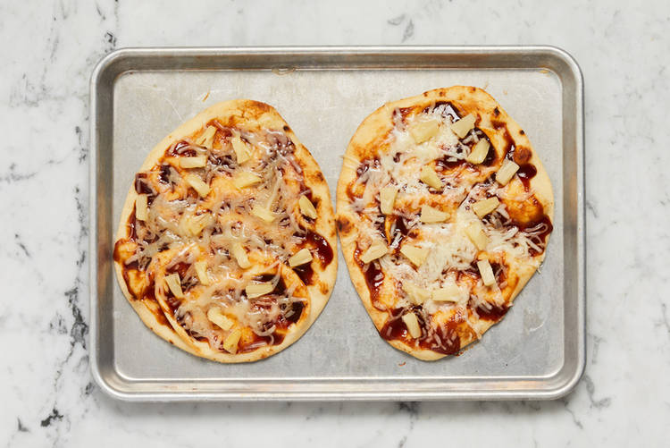 Griller les pains plats