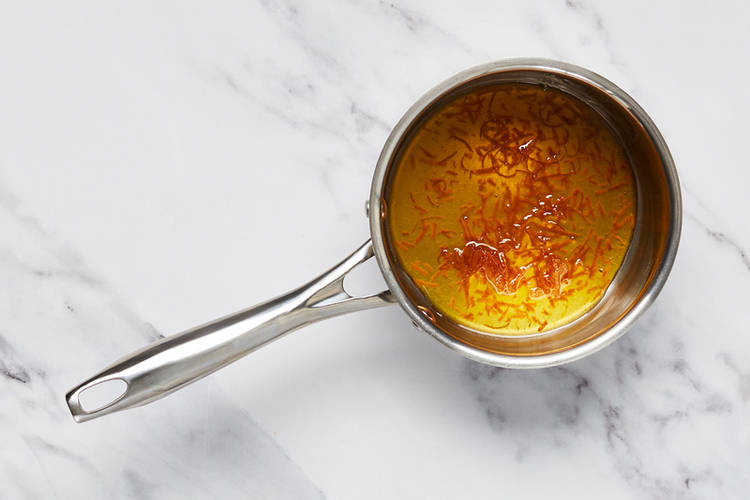 Make maple-orange syrup